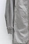 BORIS BIDJAN SABERI mid-length jacket SS22 ZIPPER3.1 FTO00002+F0406C cement color pure cotton